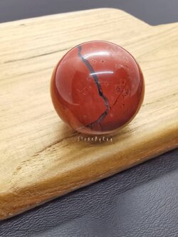 หินแจสเปอร์แดงลูกกลม Red Jasper Ball