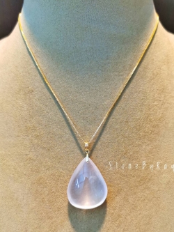 จี้หินโรสควอตซ์ Rose Quartz