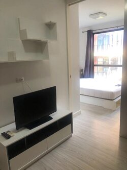 ให้เช่าคอนโด THE LINE Jatujak - Mochit (เดอะ ไลน์ จตุจักร-หมอชิต) ตกแต่งเฟอร์ครบติดถนนใหญ่ไม่ต้องเข้าซอยใกล้ BTS จตุจักร MRT หมอซิต