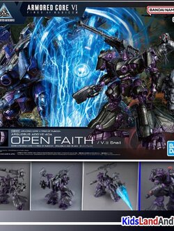 Bandai 4573102688729 30MM ARMORED CORE Ⅵ FIRES OF RUBICON ARQUEBUS ADD VE-40A OPEN FAITH (SPP)