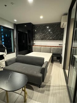 คอนโด Life Asoke - Rama 9 (ไลฟ์ อโศก - พระราม 9) High Rise โซนพื้นที่ MRT พระราม 9 ให้เช่าห้องแบบ Studio 1ห้องน้ำ ขนาดห้อง 28 ตรม. ชั้น 14 ตึก A