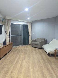 คอนโด Belle Grand Rama 9 (เบลล์ แกรนด์ พระราม 9) High Rise โซนพื้นที่ MRT พระราม 9 ให้เช่าห้องแบบ 2ห้องนอน 1ห้องน้ำ ขนาดห้อง 64 ตรม. ชั้น 15 ตึก C1