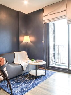 ให้เช่าคอนโด WYNE Sukhumvit (วายน์ สุขุมวิท) ตกแต่งเฟอร์ครบ อยู่ห่างจาก BTS พระโขนงประมาณ 300 เมตร