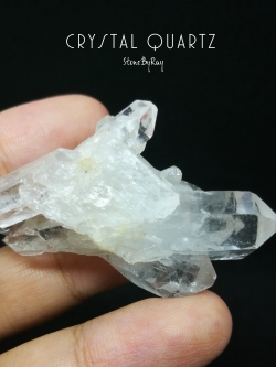 หินคริสตัลควอตซ์ผลึกก้อนธรรมชาติ