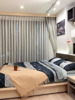 ให้เช่า IDEO O2 (ไอดีโอ โอทู) ห้องมุมติดสวนพร้อมเข้าอยู่