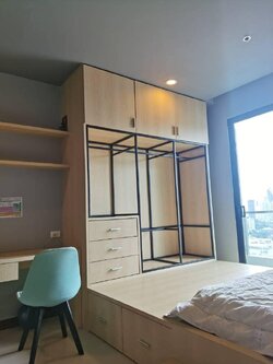 ปล่อยเช่า Supalai Premier @ Asoke (ศุภาลัย พรีเมียร์ แอท อโศก) - โซนพื้นที่ MRT เพชรบุรี Studio 1ห้องน้ำ - ขนาดห้อง 33.5 ตรม. ชั้น 29 - ให้เช่า 17,000 ต่อเดือน