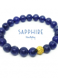 สร้อยข้อมือพลอยไพลิน