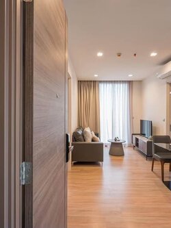 ชื่อโครงการ THE LINE Phahon - Pradipat (เดอะ ไลน์ พหล - ประดิพัทธ์) ให้เช่า 2นอน 1น้ำ ขนาด 52 ตรม ชั้น 19 ราคา 35,000