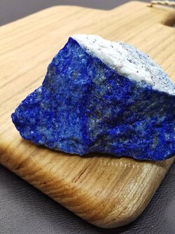 หินลาพิสลาซูลีก้อนธรรมชาติ Lapis Lazuli