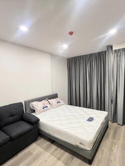 ปล่อยเช่าคอนโด SOHO Bangkok Ratchada (โซโห แบงค็อก รัชดา) - ห้องตกแต่งสวยน่าอยู่มีเครื่องซักผ้า - การเดินทาง: ใกล้รถไฟฟ้า MRT ห้วยขวาง (200 เมตร)