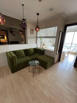 ปล่อยเช่า Rhythm Ratchada (ริธึ่ม รัชดา) - โซนพื้นที่ MRT รัชดา 1ห้องนอน 1ห้องน้ำ - ขนาดห้อง 37 ตรม. ชั้น 24 - ให้เช่า 16,000 ต่อเดือน