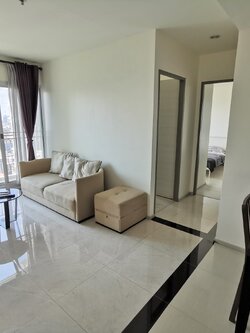 ปล่อยเช่าคอนโด Life Ratchadapisek (ไลฟ์ รัชดาภิเษก) - ห้องมุม2ห้องนอนเฟอร์เครื่องใช้ไฟฟ้าครบครั้น - ใกล้ MRTห้วยขวาง