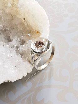 แหวนเงินหินโป่งข่าม