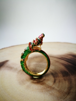 แหวนพญานาคลงยา