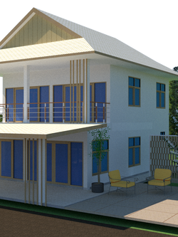 ❤️ใกล้ทะเล&ภูเขา บ้านเดี่ยว 2 ชั้น 3 ห้องนอน 2 ห้องน้ำ ประจวบคีรีขันธ์ Near Beach & Mountains 2 Storey Single House 3 Bedroom 2 Baht room Prachuap Khirikhan