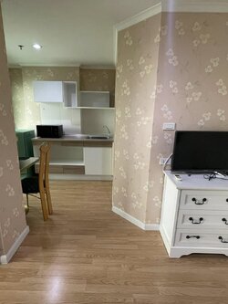 ให้เช่าห้องแบบ 1ห้องนอน 1ห้องน้ำ โซนพื้นที่ MRT บางยี่ขั่น คอนโด Lumpini Park Pinklao (ลุมพินี พาร์ค ปิ่นเกล้า) ขนาดห้อง 28 ตรม. ชั้น 6 ตึก B