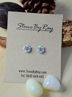 ต่างหูทับทิม(Ruby)