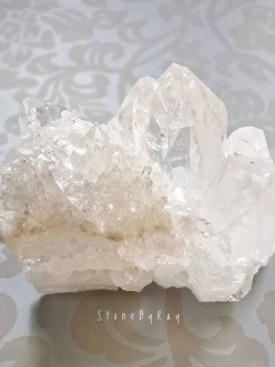 หินคริสตัลควอตซ์ผลึกก้อนธรรมชาติ