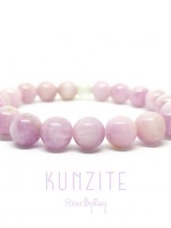 สร้อยข้อมือหินคุนไซต์(Kunzite)