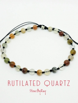 สร้อยข้อมือเชือกถักไหม5สี