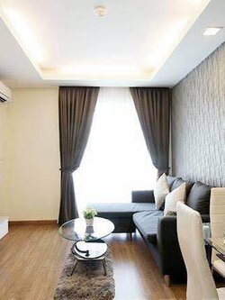 คอนโด Thru Thonglor (ทรู ทองหล่อ) High Rise โซนพื้นที่ ถนนเพชรบุรี MRTเพชรบุรี BTSทองหล่อ ให้เช่าห้องแบบ 2ห้องนอน 2ห้องน้ำ ขนาดห้อง 62 ตรม. ชั้น 24