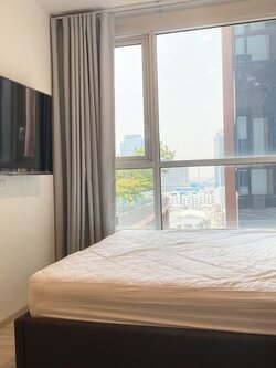 ปล่อยเช่าคอนโด XT huaikhwang (เอ็กซ์ที ห้วยขวาง) - 1ห้องนอน 1ห้องน้ำ 1ห้องครัว - ใกล้ MRT ห้วยขวาง - ขนาดห้อง 35 ตรม. ชั้น 15 ตึก A