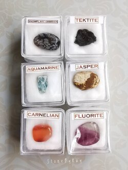 หินแร่ธรรมชาติรวม6ชนิด