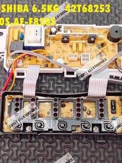 บอร์ดเครื่องซักผ้าTOSHIBA 6.5KG, พาร์ท 42T68253 รุ่น AW-A750ST,AW-750S,AF-F820S