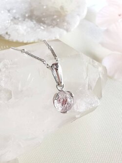 สร้อยคอเงินจี้หินซุปเปอร์เซเว่น Super seven