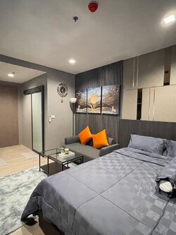 ให้เช่าคอนโด THE LINE Phahonyothin Park (เดอะ ไลน์ พหลโยธิน พาร์ค) - ห้องสวยน่าอยู่ห้องครัวแยกเป็นสัดส่วน - การเดินทาง: ใกล้ BTS ห้าแยกลาดพร้าว และ MRT พหลโยธิน