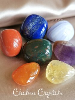 หินจักระขัดเงา7ชนิด (Chakra Stones)