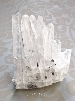 หินคริสตัลควอตซ์ผลึกก้อนธรรมชาติ