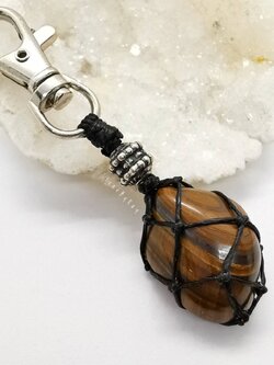 พวงกุญแจหินตาเสือ (Tiger's eye)