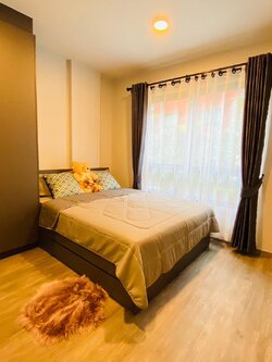 ให้เช่าคอนโด Monte Rama 9 (มอนเต้ พระราม 9) 1ห้องนอน/1ห้องอนเกประสงค์/1ห้องน้ำ ขนาดห้อง 35 ตรม. ชั้น 2 ตึก C ค่าเช่า 15,000 ต่อเดือน รถไฟฟ้า ARL รามคำแหง