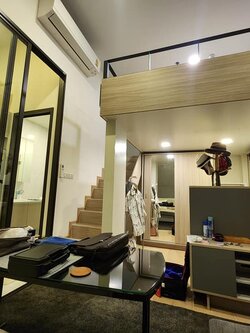 ปล่อยเช่าคอนโด Chewathai Residence Asoke (ชีวาทัย เรสซิเดนซ์ อโศก) - Duplex 2ชั้น มีเครื่องซักผ้าและอบผ้าพร้อม - การเดินทาง: ใกล้ MRT พระราม 9