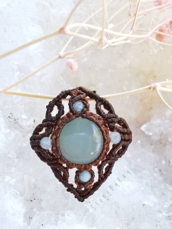 จี้เชือกถักหินหยก (Jade)