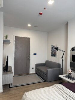 ให้เช่าคอนโด Modiz Rhyme Ramkhamhaeng (โมดิซ ไรห์ม รามคำแหง) โซนพื้นที่ รามคำแหง ห้องแบบ Studio / 1ห้องน้ำ ขนาดห้อง 24 ตรม. ชั้น 21