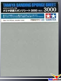 87171 sanding sponge sheet 3000 (1 ชิ้น) (114x140mm.)