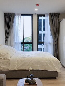 ให้เช่า แชมเบอร์ส อ่อนนุช สเตชั่น ตึก A ห้องมุม มีเครื่องซักผ้า พร้อมอยู่