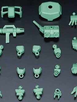 4573102588661 SD GUNDAM CROSS SILHOUETTE SILHOUETTE BOOSTER[GREEN]4573102588661