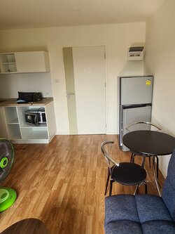 ให้เช่าคอนโด Plum Condo Pinklao Station (พลัม คอนโด ปิ่นเกล้า สเตชั่น) ตกแต่งเฟอร์ครบมีเครื่องซักผ้า ใกล้พาต้า ปิ่นเกล้า Central ปิ่นเกล้า