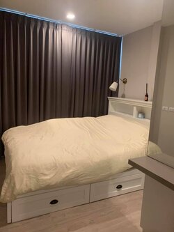 ให้เช่า Metro Luxe Ratchada ตึกBชั้น5เฟอร์ครบพร้อมอยู่