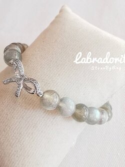 สร้อยข้อมือหินลาบราโดไลท์