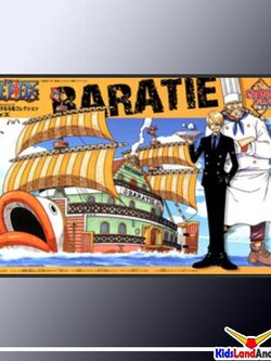 Bandai Grand Ship 10 baratie (Plastic model) 4573102574251