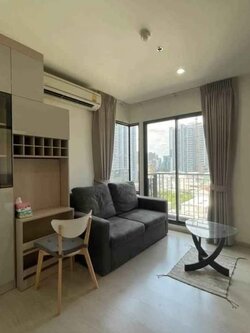 ให้เช่าคอนโด Rhythm Asoke (ริทึ่ม อโศก) โซนพื้นที่ MRT พระราม 9 ห้องแบบ 2ห้องนอน / 1ห้องน้ำ ขนาดห้อง 41.5 ตรม. ชั้น 10