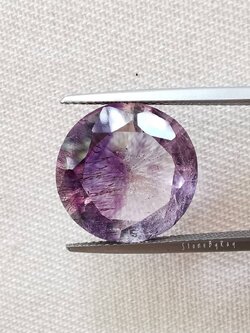 หินซุปเปอร์เซเว่นรูปทรงกลมเจียรเหลี่ยม