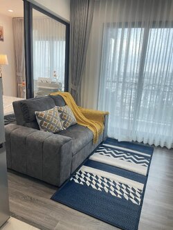 ห้องใหม่ปล่อยเช่าคอนโด The Rich Sathorn - Taksin (เดอะริช สาทร - ตากสิน) - ใกล้ BTS วงเวียนใหญ่ - 1ห้องนอน 1ห้องน้ำ 1ห้องนั่งเล่น - ขนาดห้อง 31 ตรม. ชั้น 22