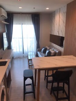 ปล่อยเช่าคอนโด Life Sukhumvit 62 (ไลฟ์ สุขุมวิท 62) - 2ห้องนอน 2ห้องน้ำ 1ห้องนั่งเล่น - ใกล้ BTS บางจาก - ขนาดห้อง 49.33 ตรม. ชั้น 12