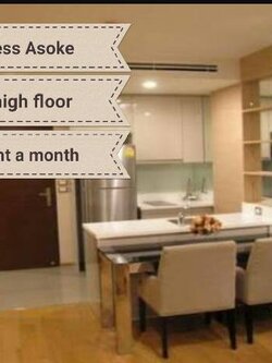 ให้เช่าคอนโด The Address Asoke (ดิ แอดเดรส อโศก) 45ตรม.ชั้นสูง