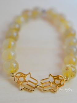 สร้อยข้อมือไหมทอง